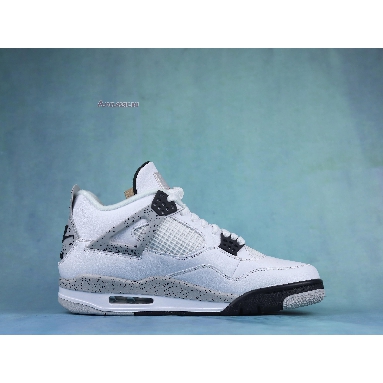 Air Jordan 4 Retro OG White Cement 2016 840606-192-02 White/Fire Red-Tech Grey-Black Sneakers