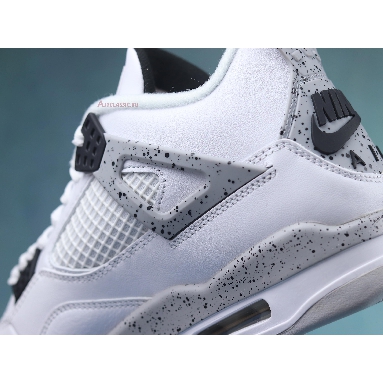 Air Jordan 4 Retro OG White Cement 2016 840606-192-02 White/Fire Red-Tech Grey-Black Sneakers