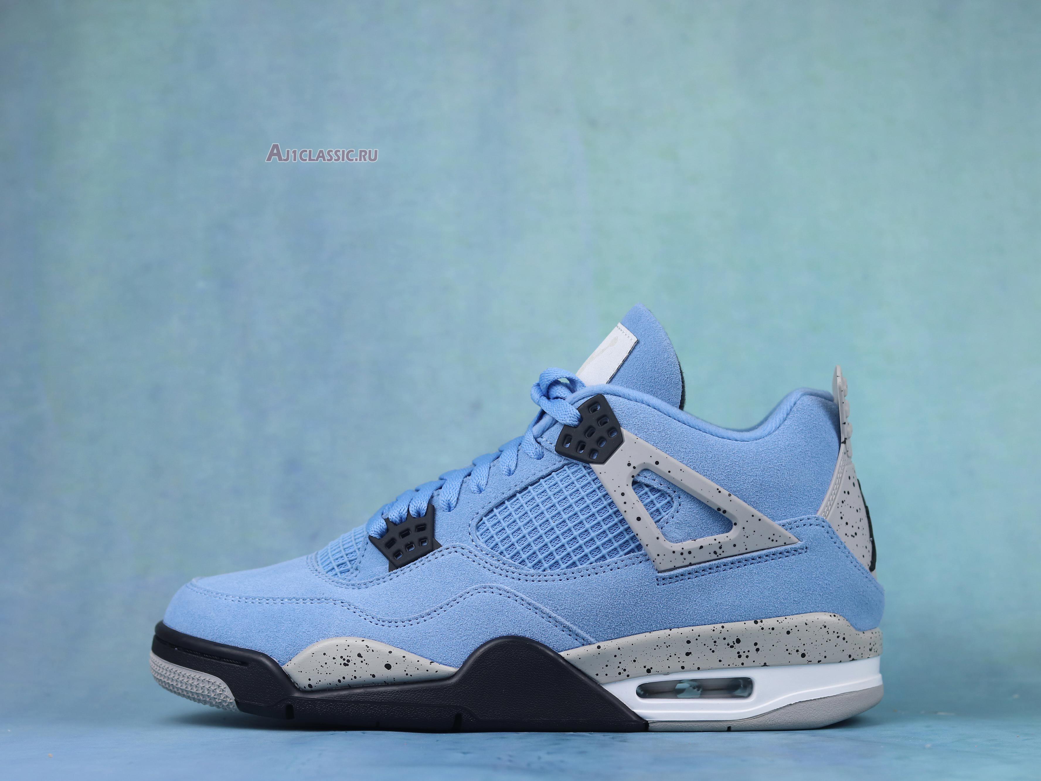 New Air Jordan 4 Retro "University Blue" CT8527-400-02 Shoes