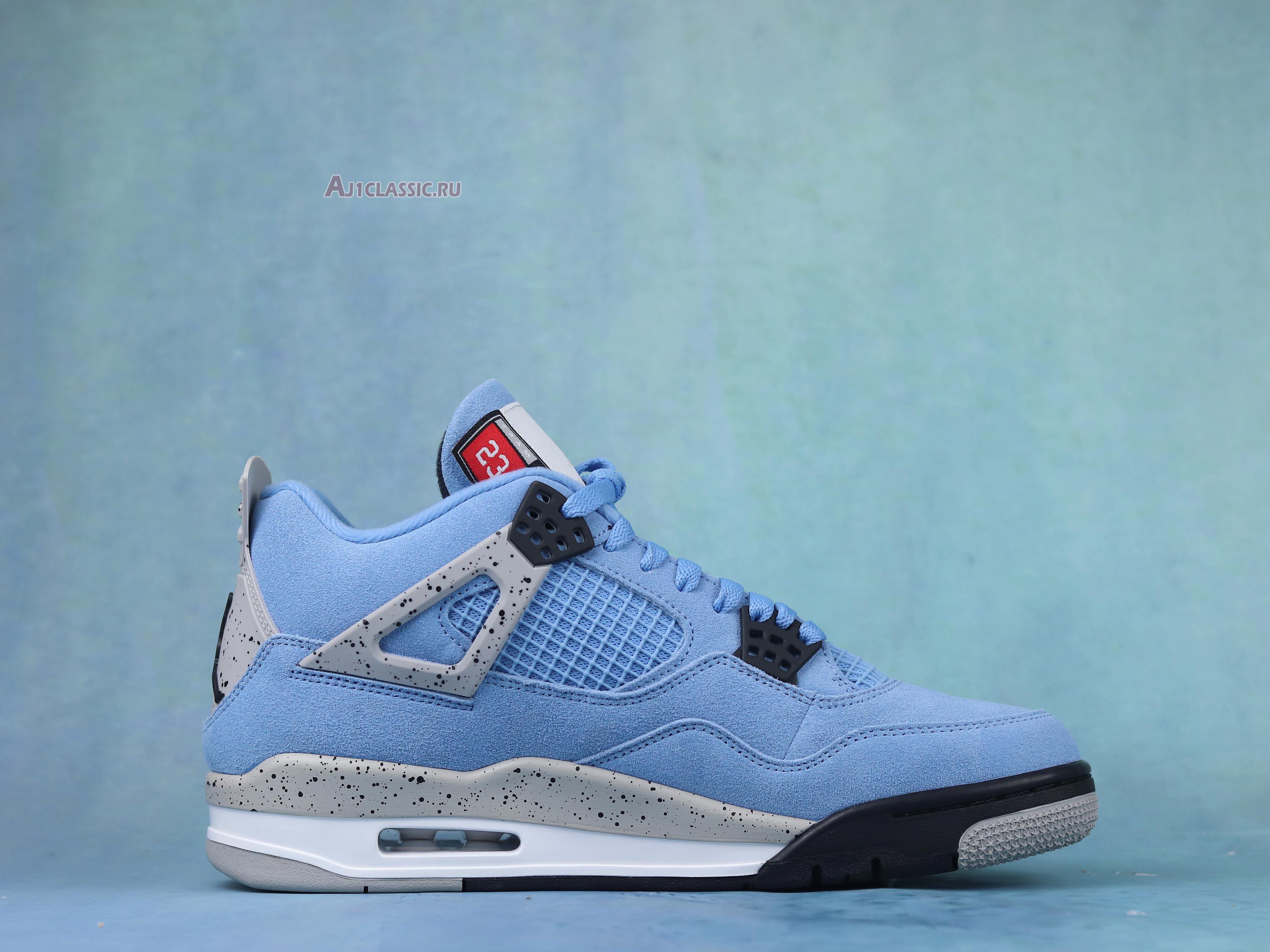 New Air Jordan 4 Retro "University Blue" CT8527-400-02 Shoes