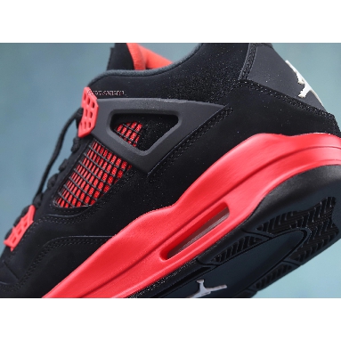 Air Jordan 4 Retro Red Thunder CT8527-016-02 Black/Red Sneakers