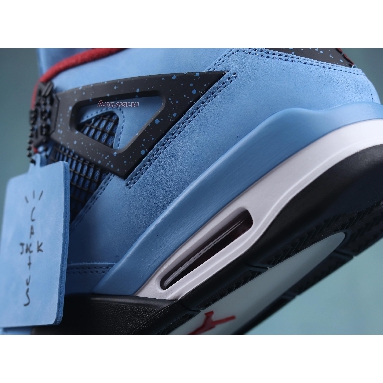 Travis Scott x Air Jordan 4 Retro Cactus Jack 308497-406-02 University Blue/Varsity Red-Black Sneakers