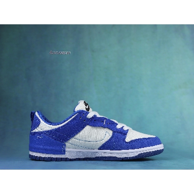 Nike Dunk Low Disrupt 2 Hyper Royal DH4402-102 White/University Blue-Hyper Royal Mens Womens Shoes