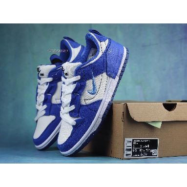 Nike Dunk Low Disrupt 2 Hyper Royal DH4402-102 White/University Blue-Hyper Royal Mens Womens Shoes