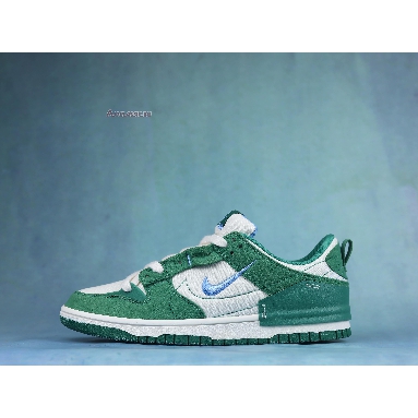 Nike Dunk Low Disrupt 2 Malachite DH4402-001 Phantom/Malachite/Green Noise/University Blue Mens Womens Shoes