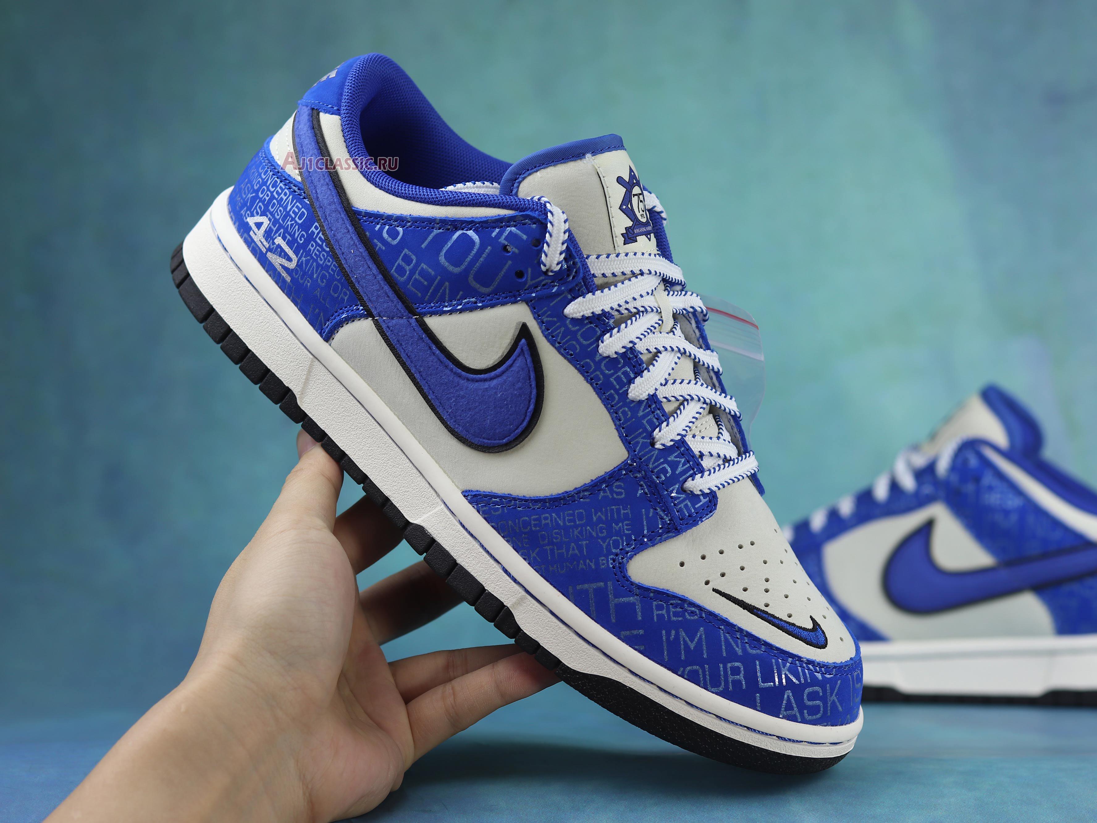 New Nike Dunk Low "Jackie Robinson" DV2122-400-02 Shoes