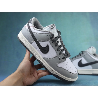 Nike Dunk Low Light Smoke Grey DD1503-117-02 White/Light Smoke Grey-Black Mens Womens Shoes