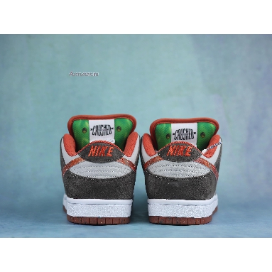 Crushed D.C. x Nike SB Dunk Low Golden Hour DH7782-001-02 Olive Grey/Mantra Orange-Rattan Mens Womens Shoes