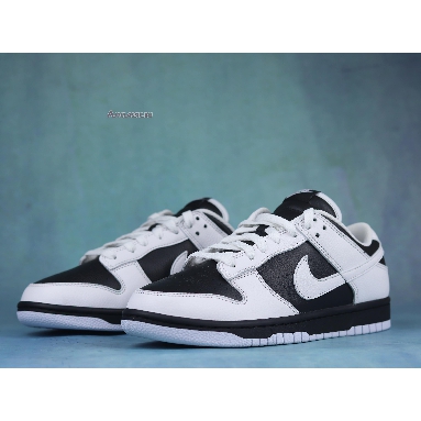 Nike Dunk Low Reverse Panda FD9064-011-02 Black/White-White Mens Womens Shoes