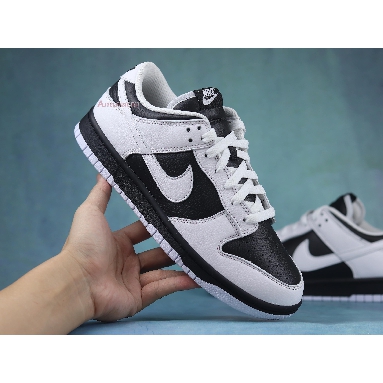 Nike Dunk Low Reverse Panda FD9064-011-02 Black/White-White Mens Womens Shoes