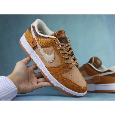 Nike Dunk Low Teddy Bear DZ5350-288 Brown/White Mens Womens Shoes