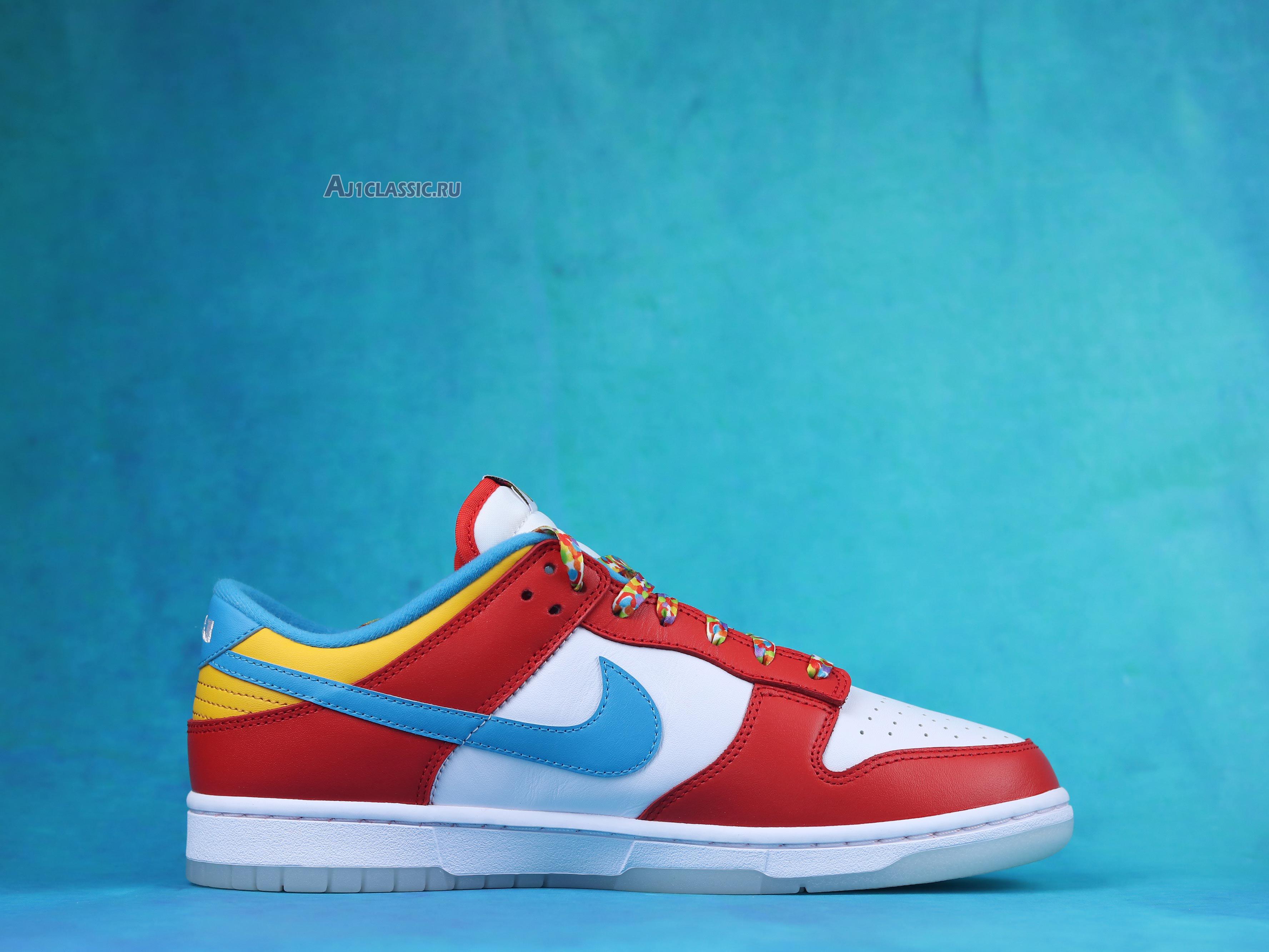 New LeBron James x Nike Dunk Low "Fruity Pebbles" DH8009-600 Shoes