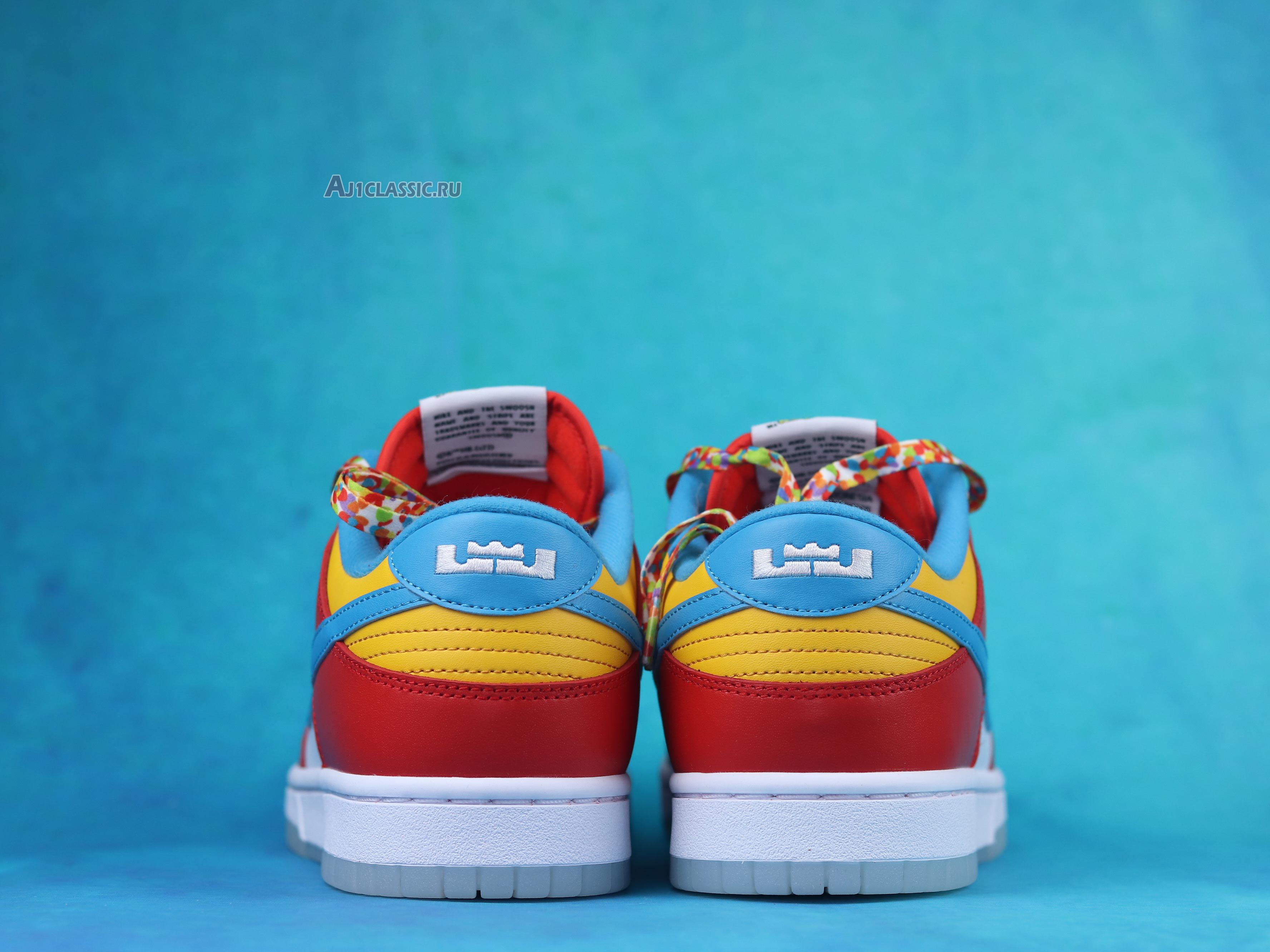 LeBron James x Nike Dunk Low "Fruity Pebbles" DH8009-600