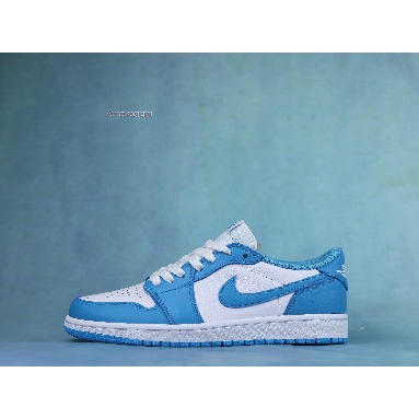 Eric Koston x Air Jordan 1 Low SB Powder Blue CJ7891-401-02 Dark Powder Blue/Dark Powder Blue/White Sneakers