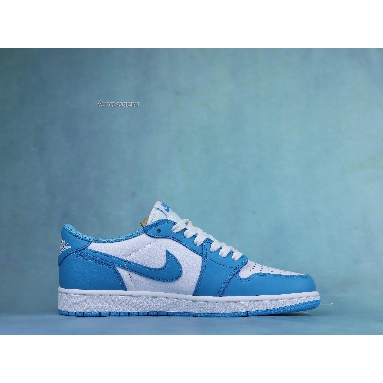 Eric Koston x Air Jordan 1 Low SB Powder Blue CJ7891-401-02 Dark Powder Blue/Dark Powder Blue/White Sneakers