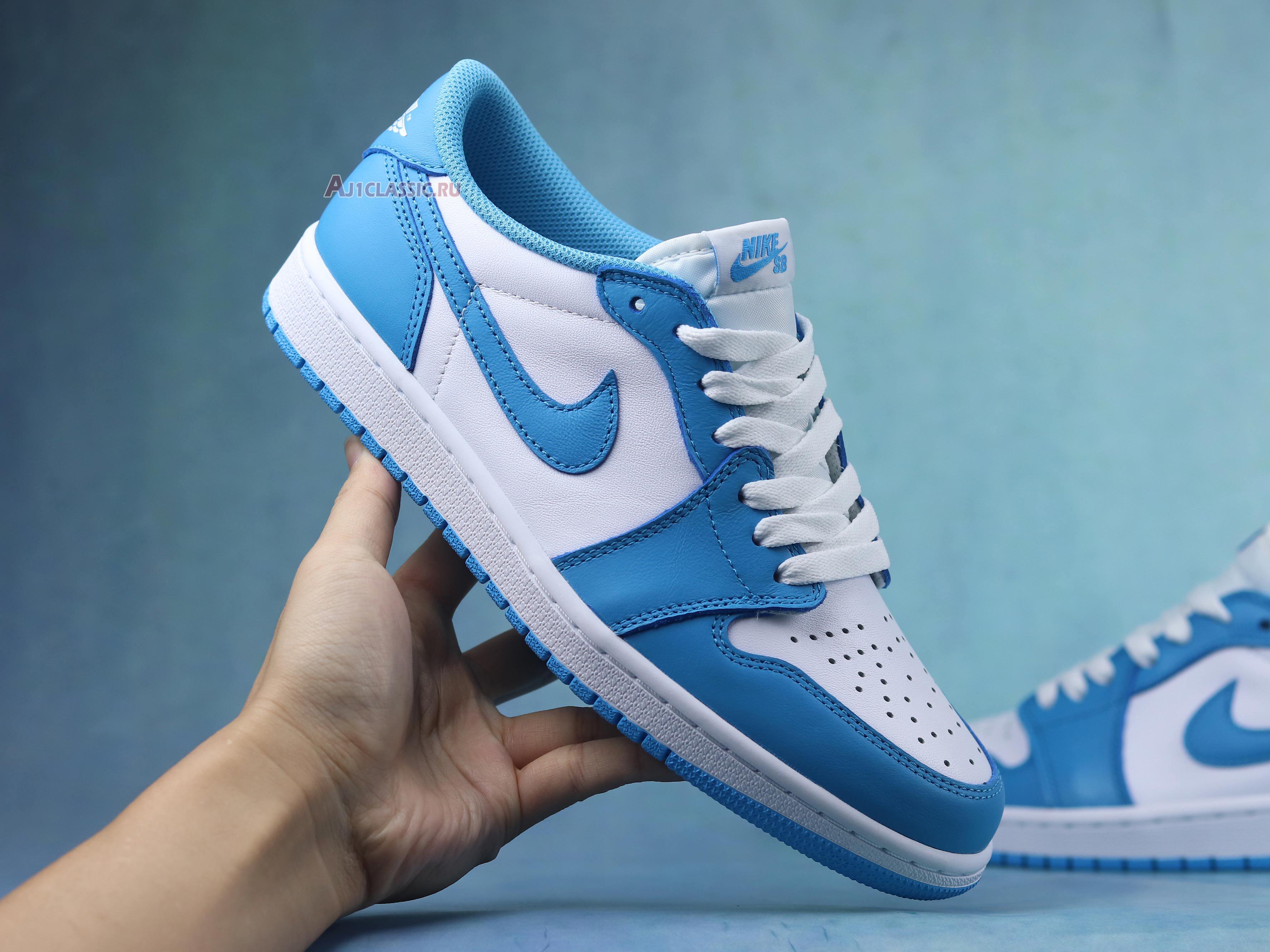 Eric Koston x Air Jordan 1 Low SB "Powder Blue" CJ7891-401-02