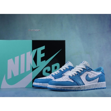 Eric Koston x Air Jordan 1 Low SB Powder Blue CJ7891-401-02 Dark Powder Blue/Dark Powder Blue/White Sneakers