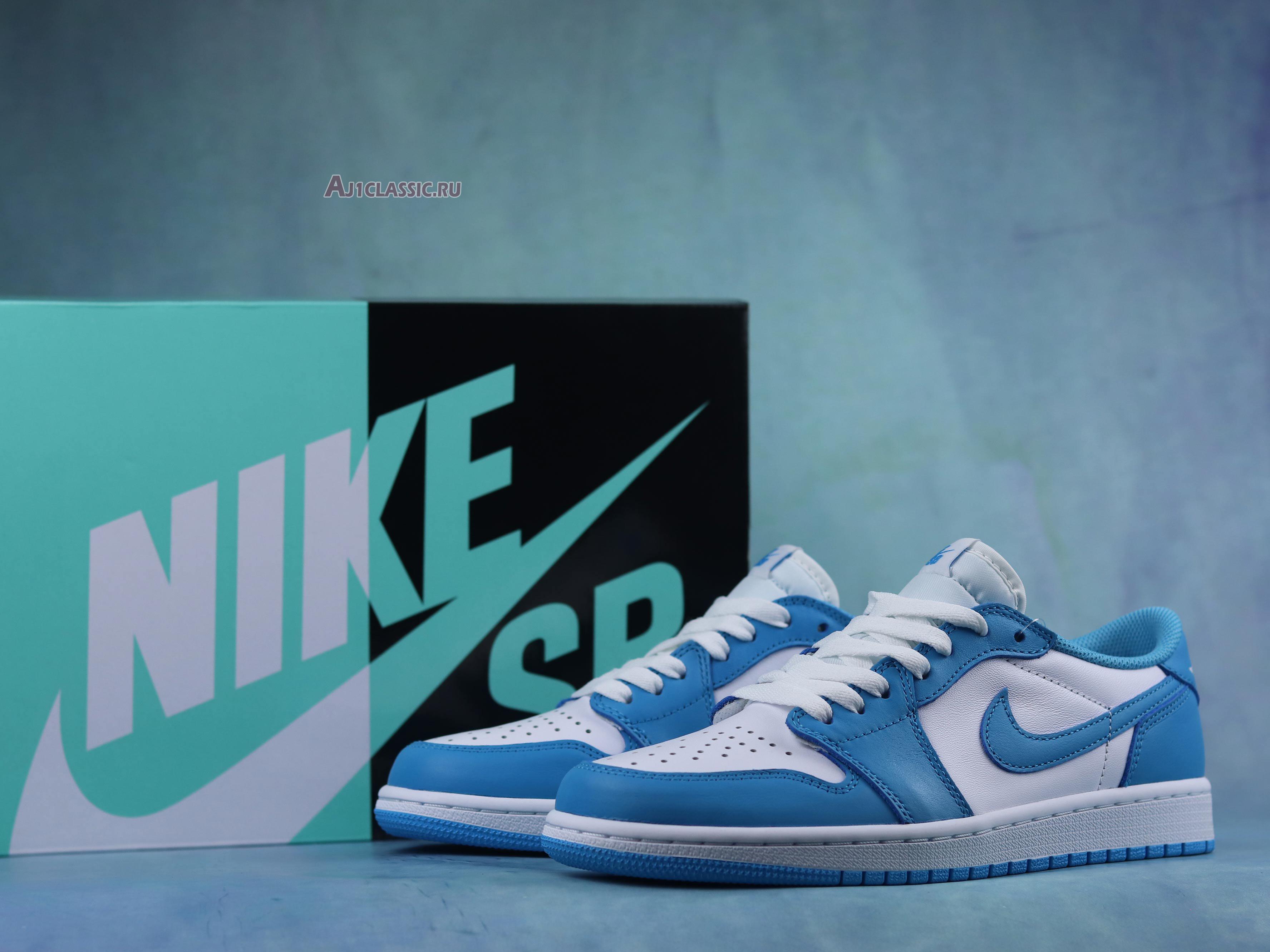 Eric Koston x Air Jordan 1 Low SB "Powder Blue" CJ7891-401-02