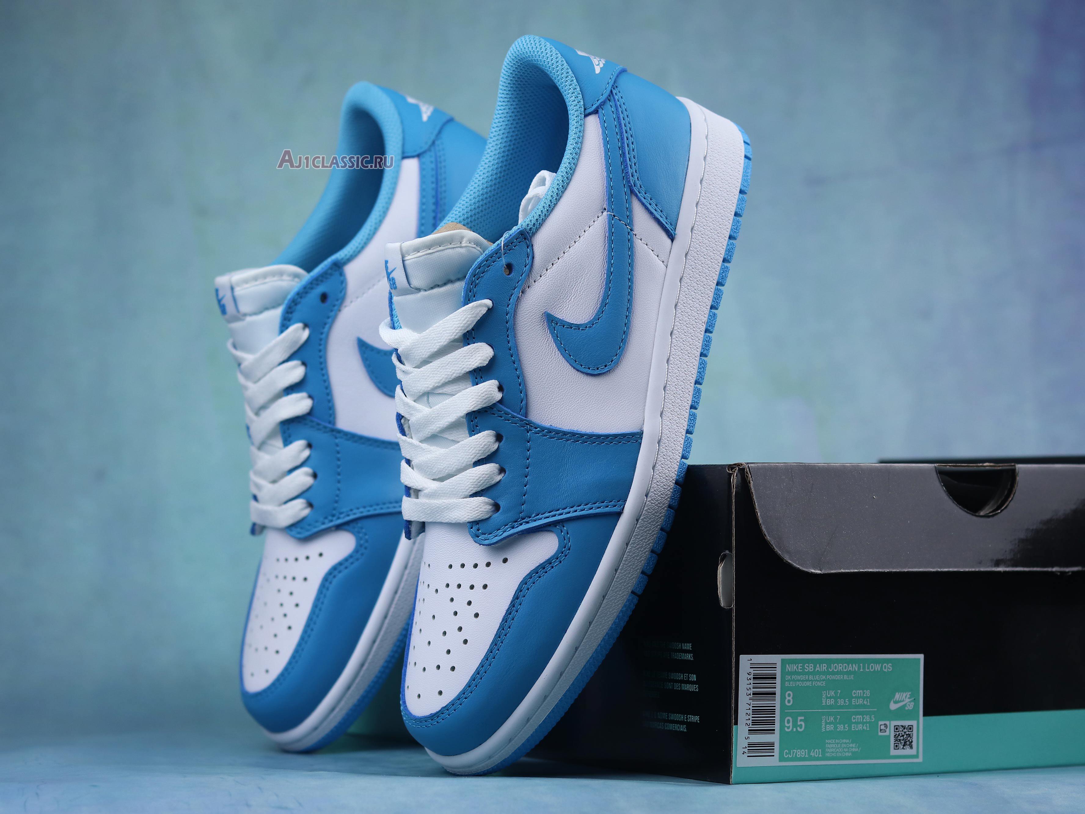 Eric Koston x Air Jordan 1 Low SB "Powder Blue" CJ7891-401-02