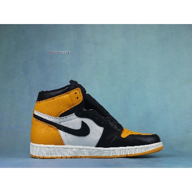 Air Jordan 1 High OG Taxi 555088-711-02 Taxi/Black-Sail Mens Womens Shoes