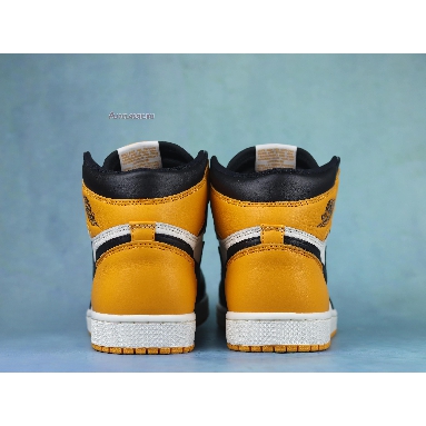 Air Jordan 1 High OG Taxi 555088-711-02 Taxi/Black-Sail Mens Womens Shoes