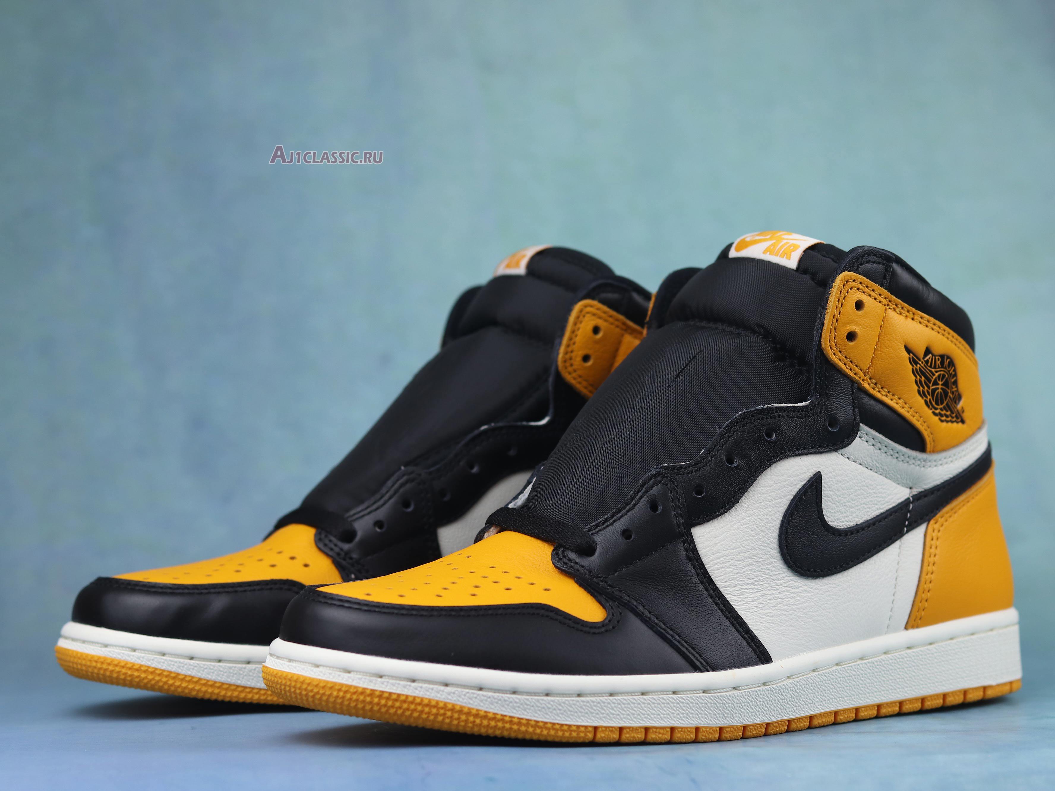 New Air Jordan 1 High OG "Taxi" 555088-711-02 Shoes