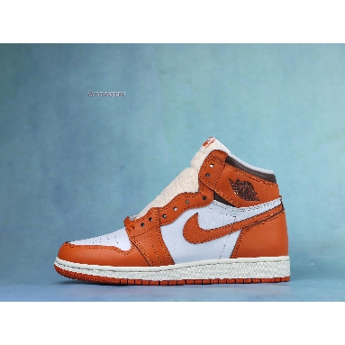 Air Jordan 1 High OG Starfish DO9369-101 White/Starfish/Cacao Wow/Sail Mens Womens Shoes