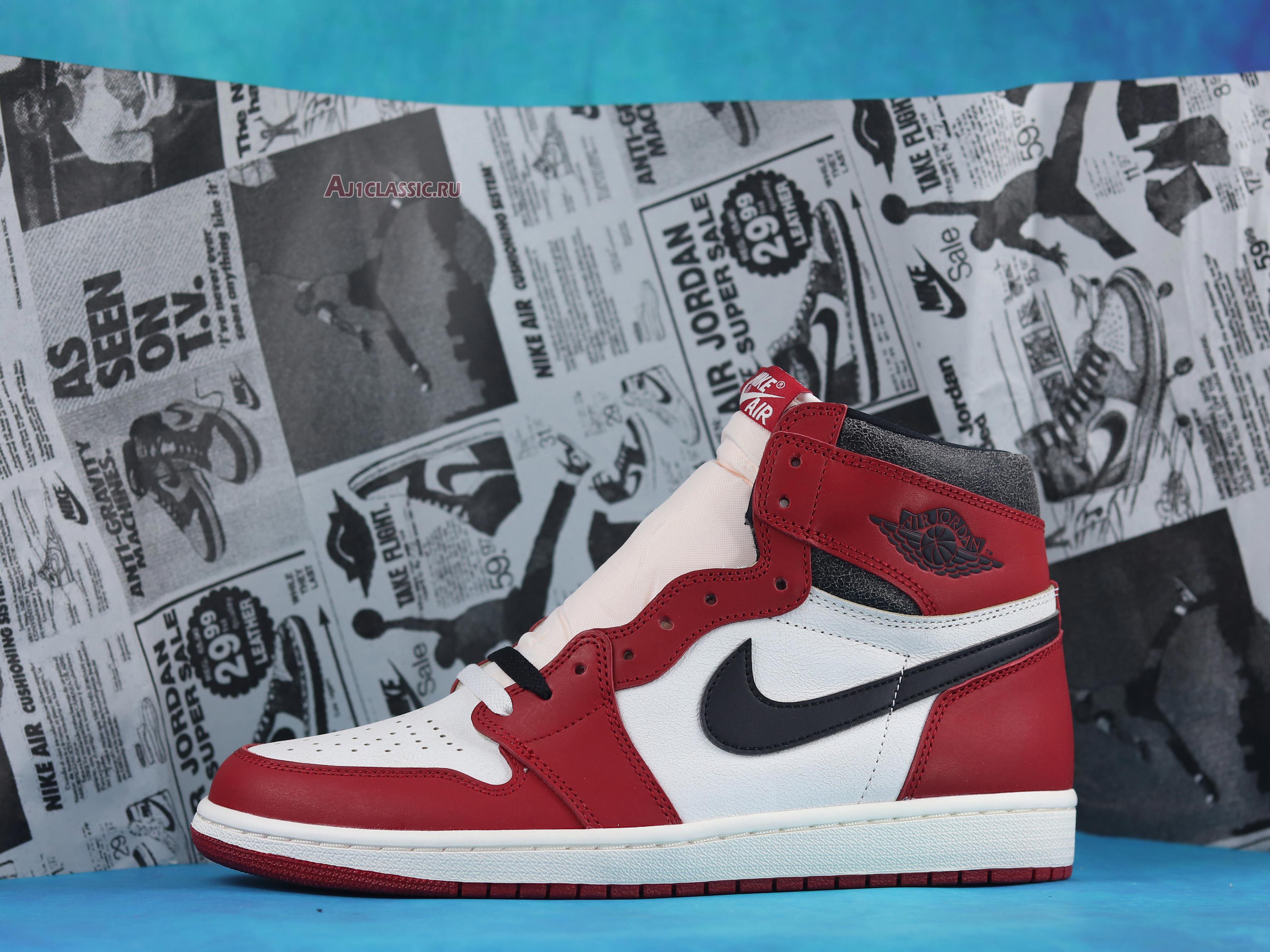 New Air Jordan 1 Retro High OG "Chicago Lost & Found" DZ5485-612 Shoes