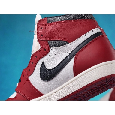 Air Jordan 1 Retro High OG Chicago Lost & Found DZ5485-612 Varsity Red/Black/Sail/Muslin Sneakers