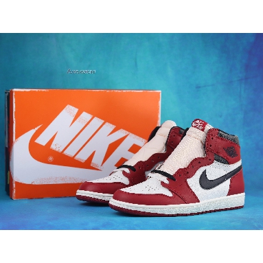 Air Jordan 1 Retro High OG Chicago Lost & Found DZ5485-612 Varsity Red/Black/Sail/Muslin Sneakers