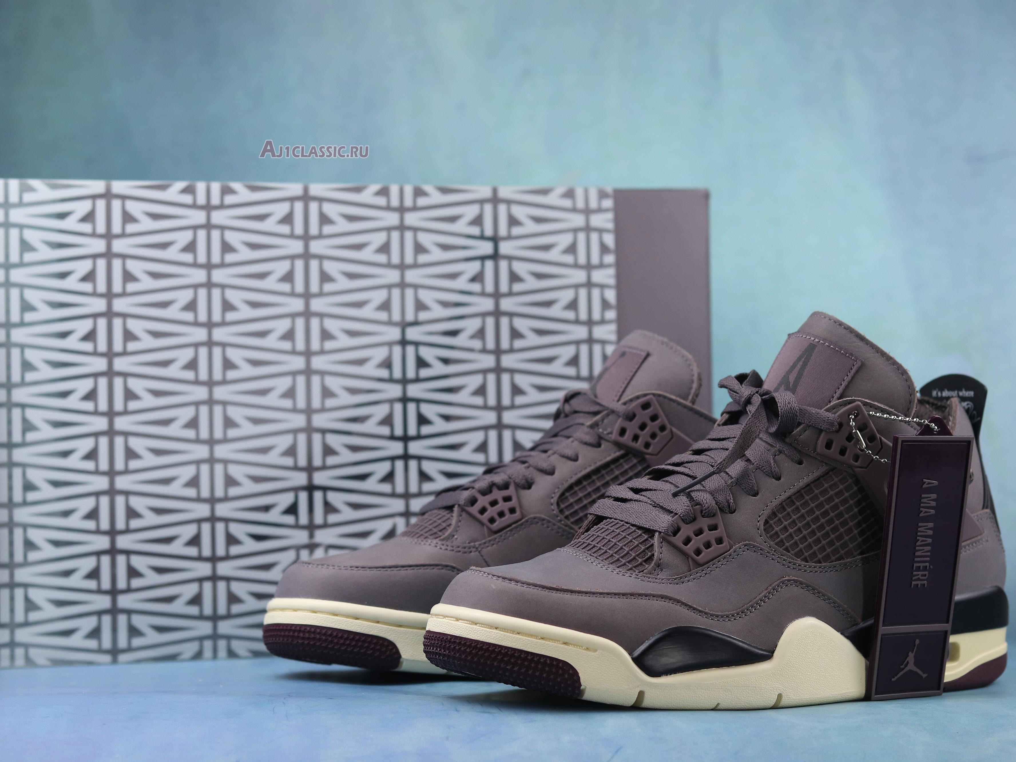 New A Ma Maniére x Air Jordan 4 Retro "Violet Ore" DV6773-220-02 Shoes