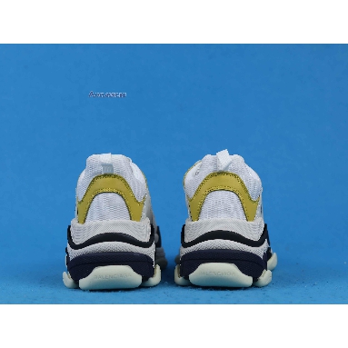 Balenciaga Triple S Sneaker White Yellow 2018 483513 W06E2 6890 White/Yellow/Grey/Black Mens Womens Shoes