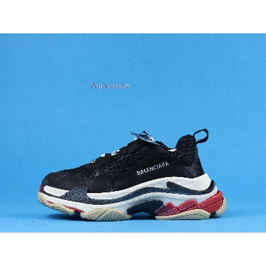 Balenciaga Triple S Sneaker Black Red 533882 W09OM 1000 Black/White/Red Sneakers