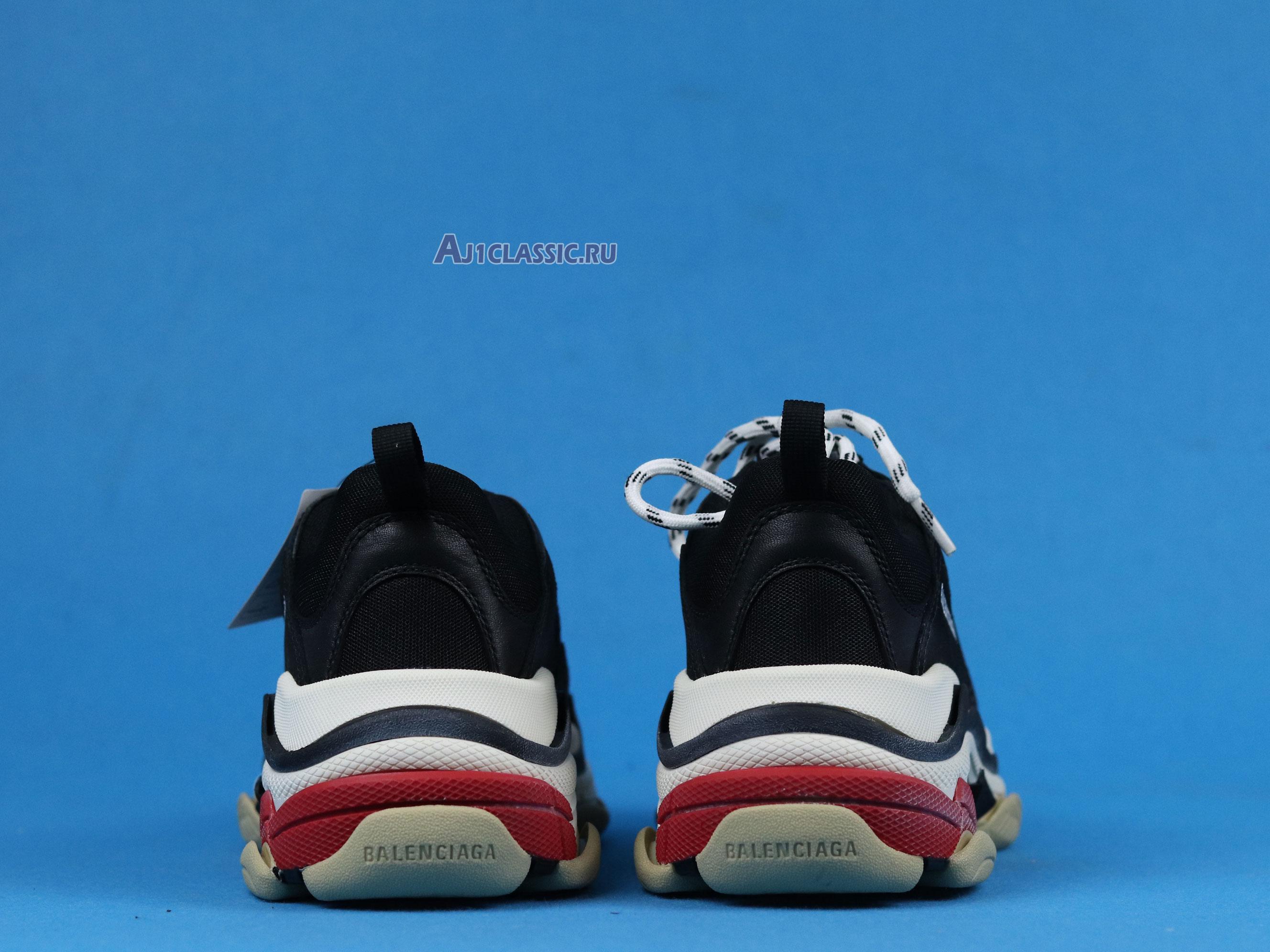 Balenciaga Triple S Sneaker "Black Red" 533882 W09OM 1000