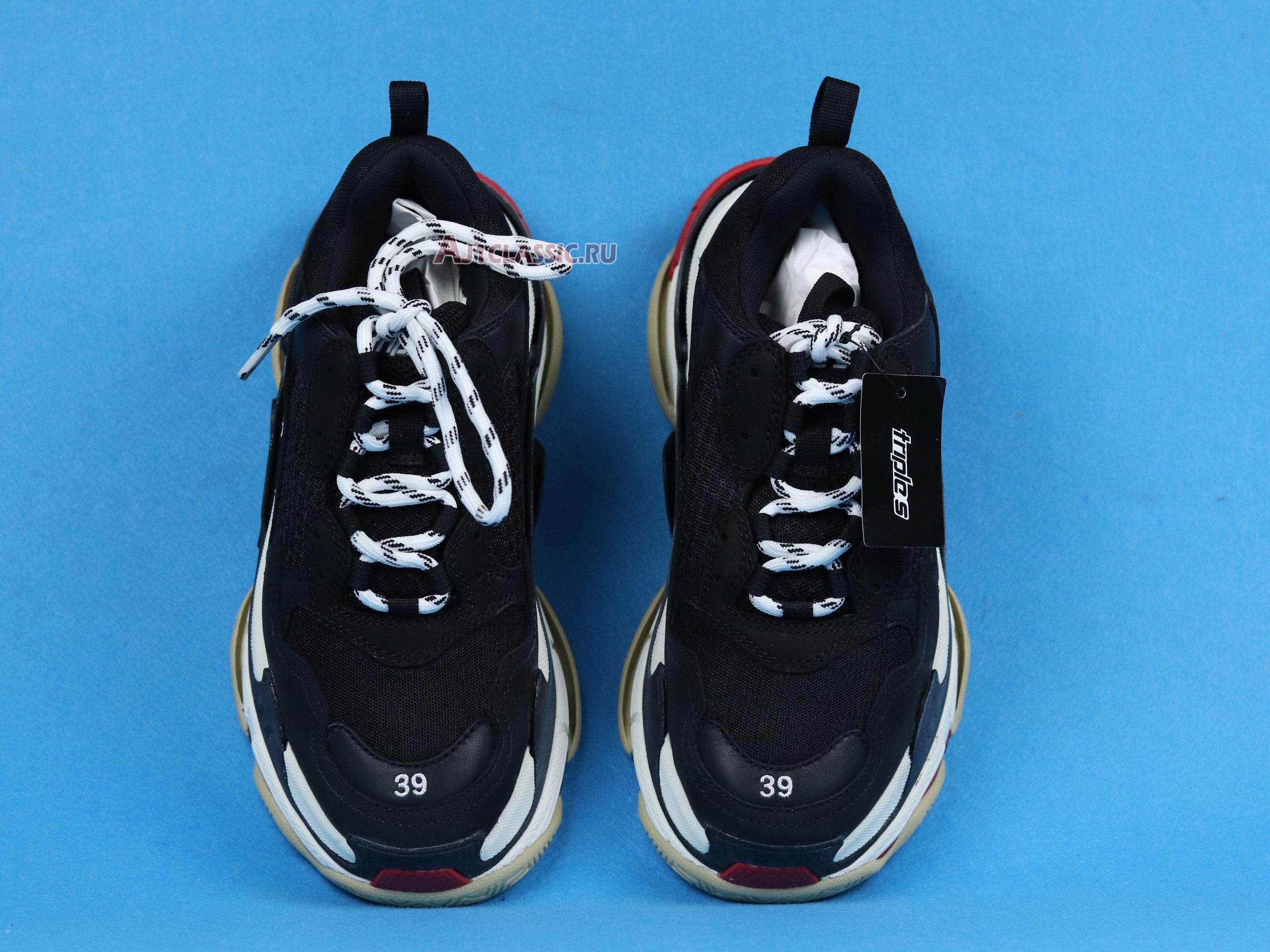 Balenciaga Triple S Sneaker "Black Red" 533882 W09OM 1000