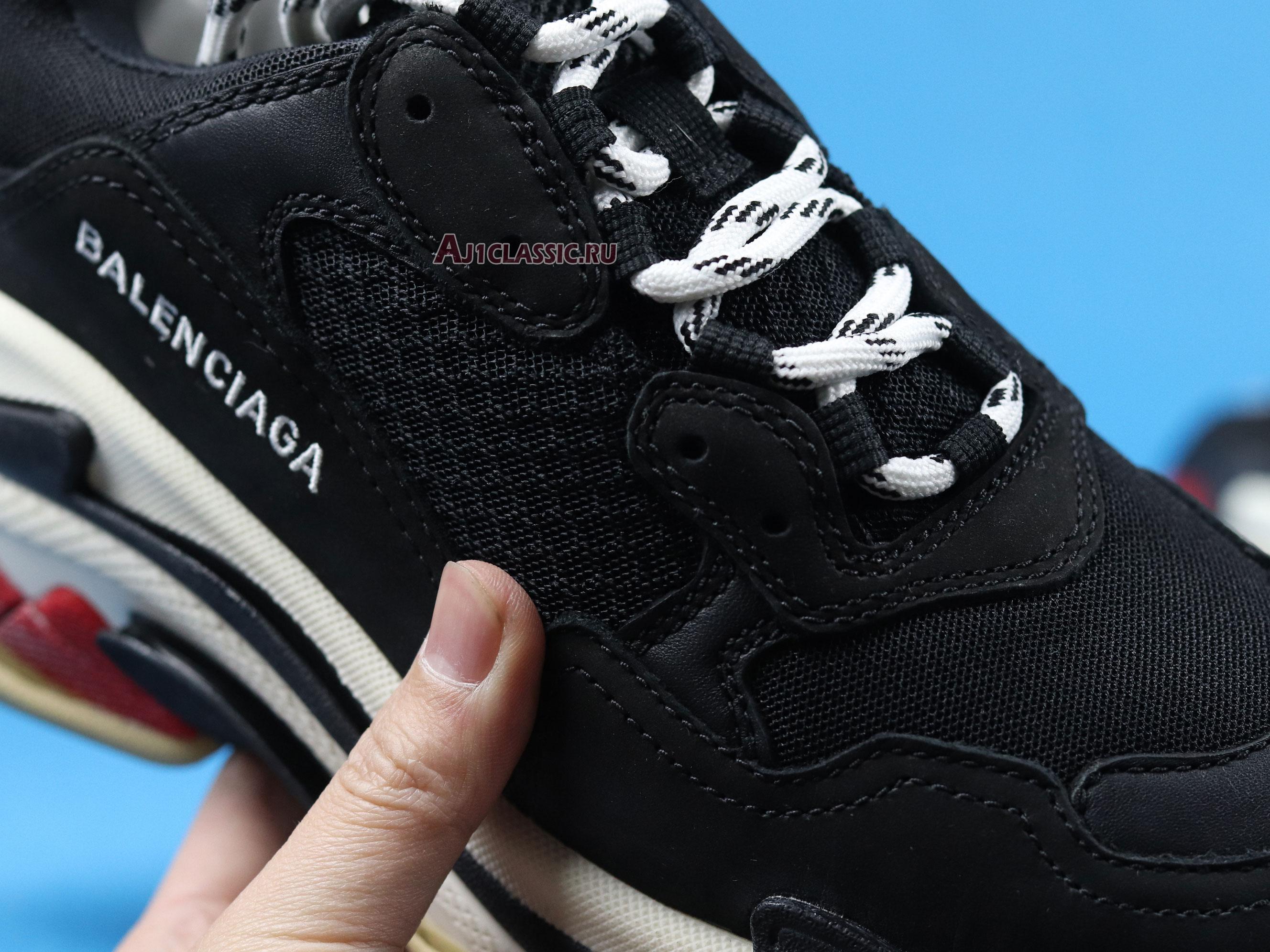 Balenciaga Triple S Sneaker "Black Red" 533882 W09OM 1000