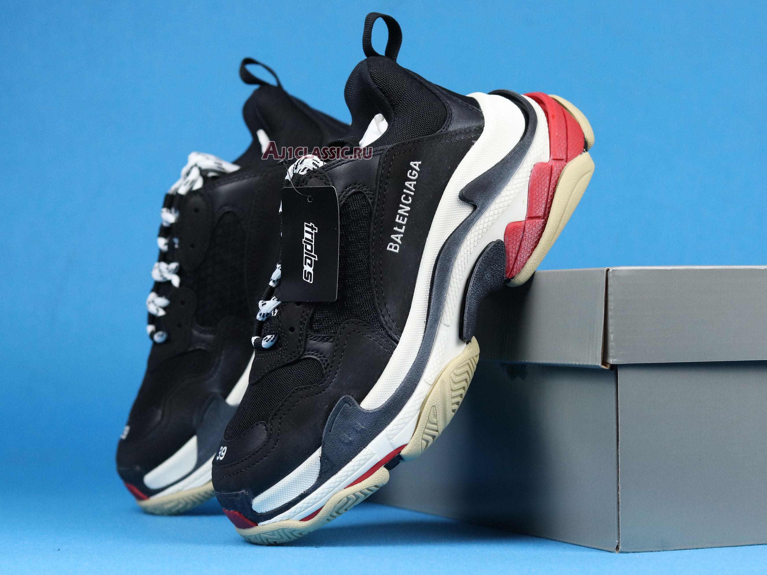 Balenciaga Triple S Sneaker "Black Red" 533882 W09OM 1000