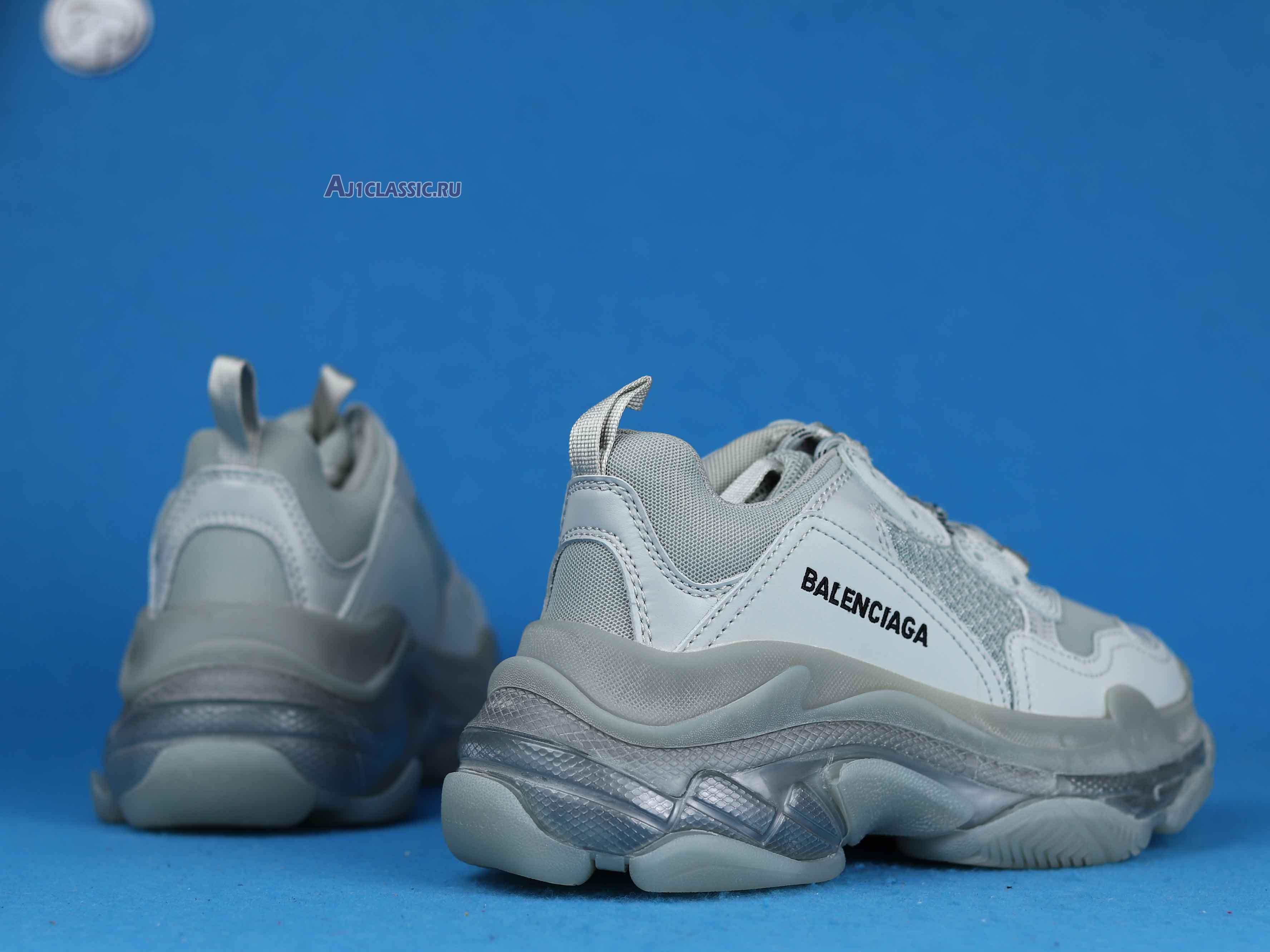 Balenciaga Triple S Sneaker "Pearl Grey Clear Sole" 541624 W0901 1705