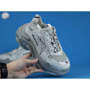 Balenciaga Triple S Sneaker Pearl Grey Clear Sole 541624 W0901 1705 Grey/Grey Sneakers