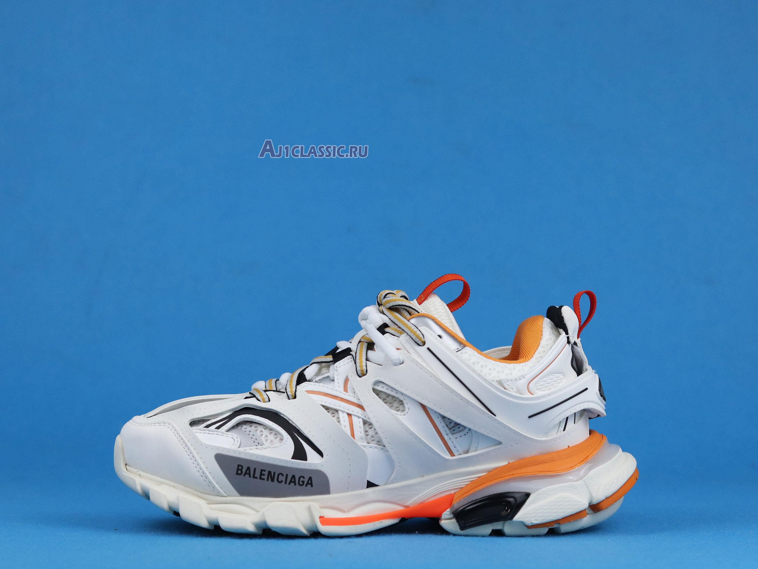 Balenciaga Track Trainer "White Orange" 542436 W1GB1 9059