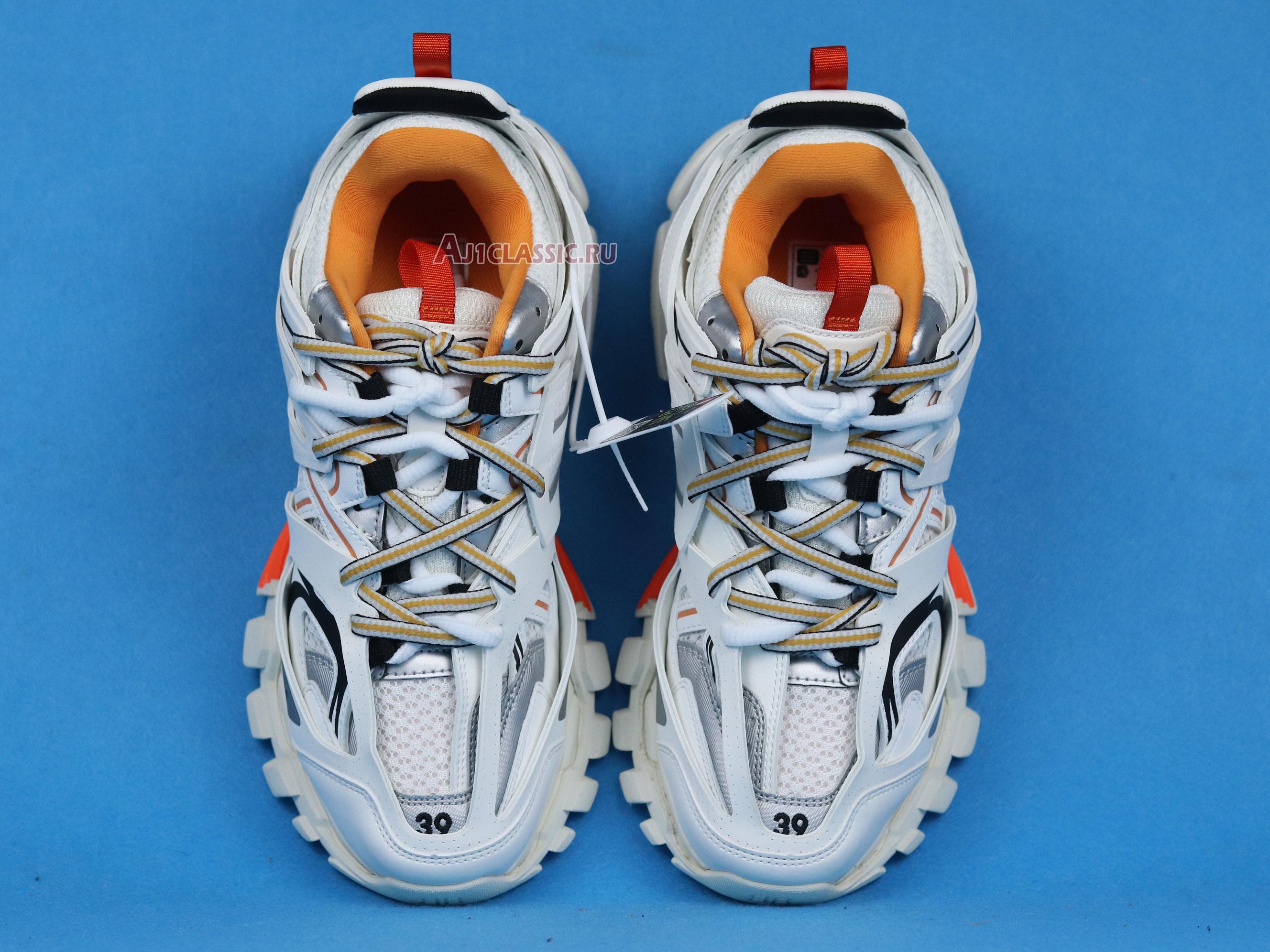 Balenciaga Track Trainer "White Orange" 542436 W1GB1 9059