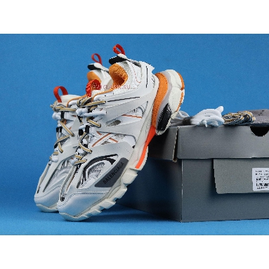 Balenciaga Track Trainer White Orange 542436 W1GB1 9059 White/Orange Sneakers