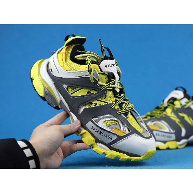 Balenciaga Track Sneaker Yellow Black White 542023 W1GB1 7184 Yellow/Black/White Mens Womens Shoes