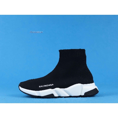 Balenciaga Speed Sneaker Black White 2018 530349 W05G9 1000 Black/White Mens Womens Shoes