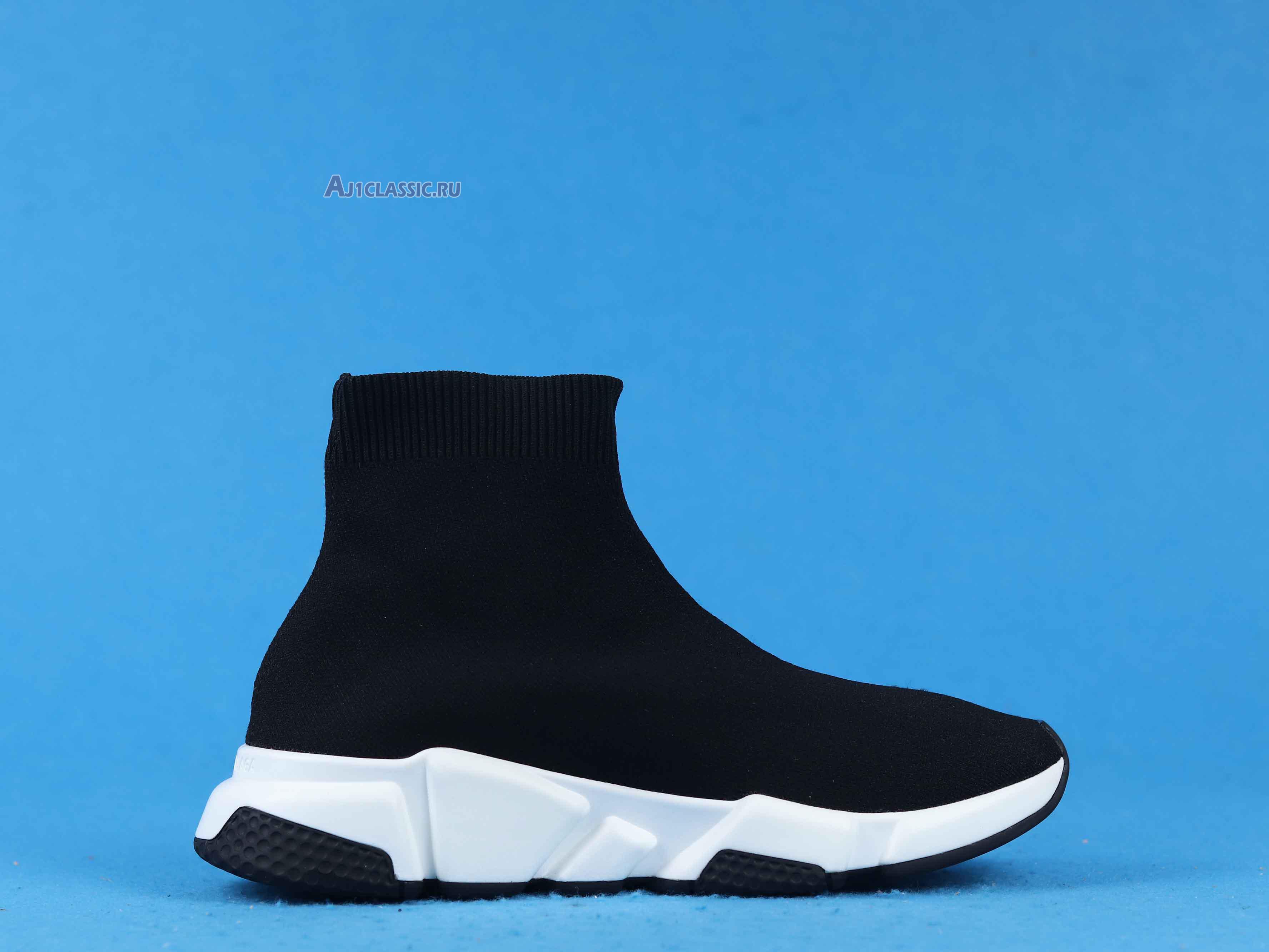 New Balenciaga Speed Sneaker "Black White" 2018 530349 W05G9 1000 Shoes