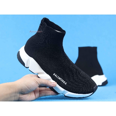 Balenciaga Speed Sneaker Black White 2018 530349 W05G9 1000 Black/White Mens Womens Shoes