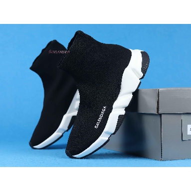 Balenciaga Speed Sneaker Black White 2018 530349 W05G9 1000 Black/White Mens Womens Shoes