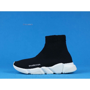 Balenciaga Speed Trainer Mid Black 458653 W05G0 1000 Black/White Sneakers