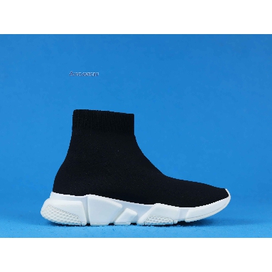 Balenciaga Speed Trainer Mid Black 458653 W05G0 1000 Black/White Sneakers