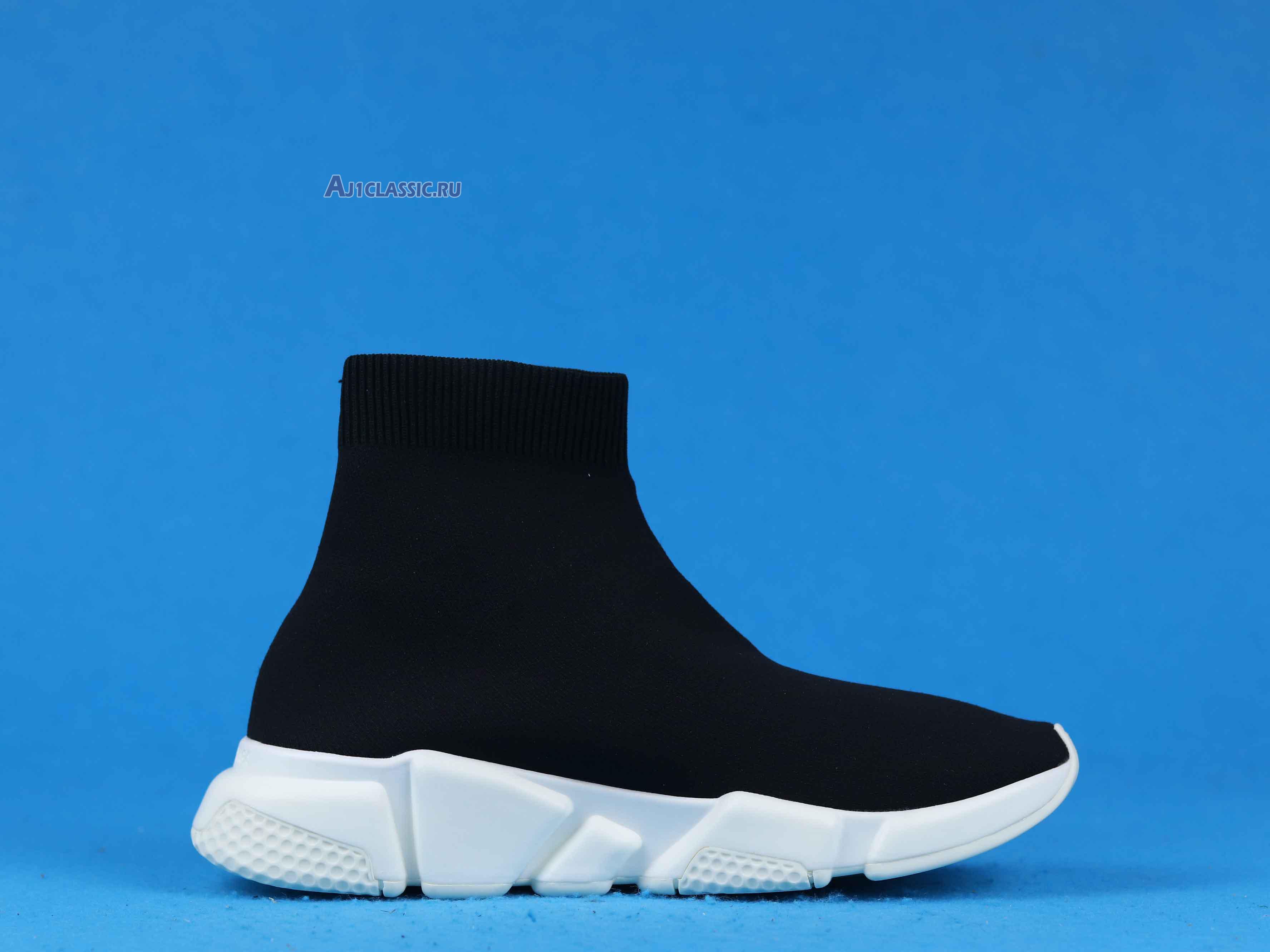 Balenciaga Speed Trainer Mid "Black" 458653 W05G0 1000